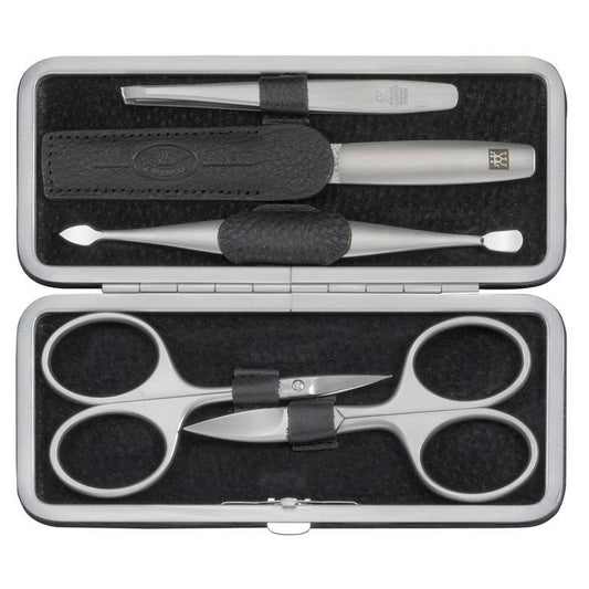 Zwilling Twinox Yak Leather Case Black 5 Pieces One Size