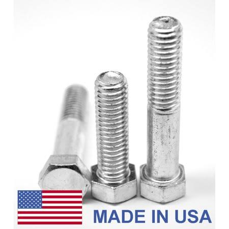 1/2 inch-20 x 3 1/2 inch (PT) Fine Thread Grade 5 Hex Cap Screw (Bolt) - USA Medium Carbon Steel Zinc Plated Pk 150, Mens